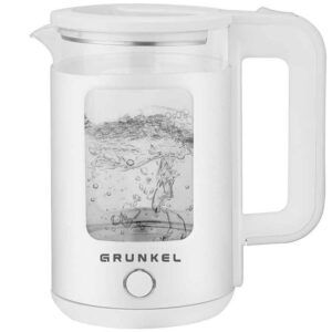 HERVIDOR DE AGUA 1.8 LITROS 150W BLANCO INOX GRUNKEL