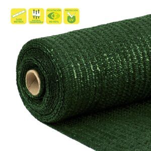 MALLA DE SOMBREO VERDE OSCURO 1X50 METROS SUNGARDEN