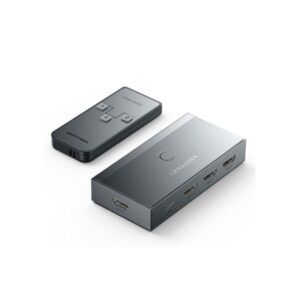 SWITCH HDMI 2.1 3-1 CON MANDO 8K GRIS VENTION