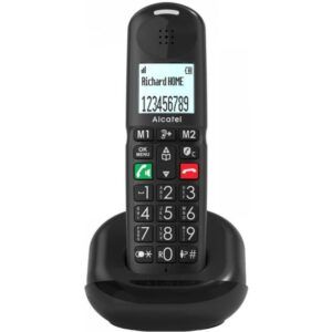 TELEFONO INALAMBRICO SENIOR XL 685 NEGRO ALCATEL
