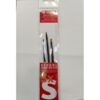 Set 3 Pinceles ArtCreation S Pelo Poni Poliéster