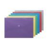 SOBRE Polip. A-5 C/VELCRO Translucidos Colores