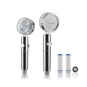 ALCACHOFA ECODUCHA CON HELICE Y FILTRO INNOVAGOODS