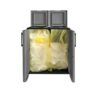 ARMARIO BAJO CON DOBLE TAPA PARA RECICLAJE 680X370X840MM ARTPLAST