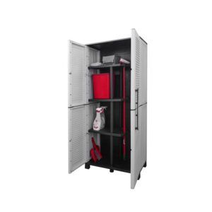 ARMARIO ESCOBERO CON PATAS REGULABLES 680X370X1690MM ARTPLAST