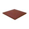 BALDOSA DE CAUCHO ANTITRAUMA 400X400X25MM COLOR LADRILLO ROJO ARTPLAST