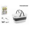 CESTA DE PICNIC PLEGABLE CON TAPA MESA INNOVAGOODS