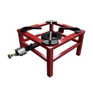 FOGÓN / HORNILLO DE GAS REFORZADO ALTA POTENCIA 1 FUEGO 40X40CM MUVIP