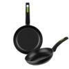 PACK 2 SARTENES ALUMINIO FORJADO 20/24 CM GREEN MONIX