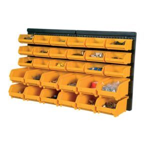 PANEL ORGANIZADOR POLIPROPILENO DE 30 CUBOS ARTPLAST