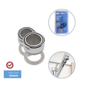 SET 2 FILTROS DE GRIFO 24MM HBS