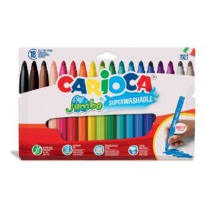 ROTULADOR Carioca JUMBO 18-Colores BOLSA