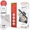FUNDA PLASTIFICAR A-4 Mate125mi 216x303 (Pvp-100uds)