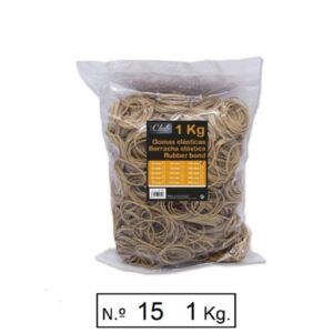 GOMAS ELASTICAS 1Kg. 2mm (Nº,15)