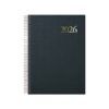 AGENDA Dohe SEGOVIA 14x20 Espiral Dia/Pagina NEGRA
