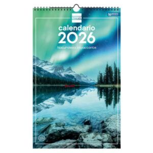CALENDARIO PARED Finocam 25x40  NATURALEZA