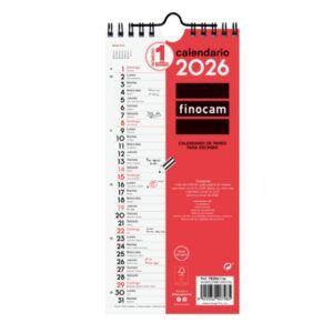 CALENDARIO PARED Neutro de Pared para Escribir