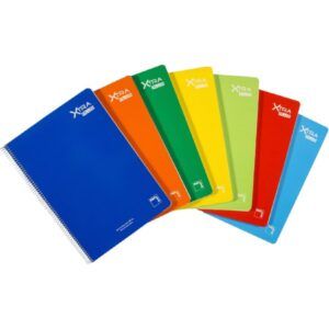 CUADERNO Pacsa XTRA Plus Fº 2 Rayas 2.5 80-H T/Dura 90gr. Su