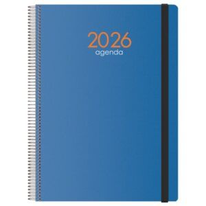 AGENDA Dohe SYNCRO 21x29 Espiral Dia/Pgna AZUL