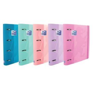 CARPEBLOCK Oxford A-4 Cuadro 5x5 EBINDER 4-Anillas +Estuche