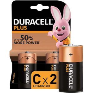 PILAS Duracell PLUS "C" LR14 (mn1300) (B/2u.)