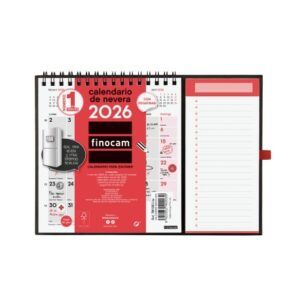 CALENDARIO Finocam IMAN XS Neutro con Imán para Escribir