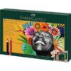 LÁPICES Faber-Castell 40-Colores Polychromos &8 Pitt Graphit