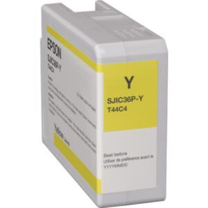 CART. INK-JET Epson (T44C4) SJIC36P (Amarillo)
