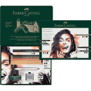 LAPICES Faber-Castell INICIACION TECNICAS SECAS 17-Pzas