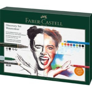 LAPICES Faber-Castell INICIACION TECNICAS SECAS 12-Pzas