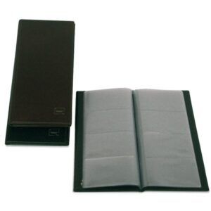 PORTATARJETAS BASIC AMERICANO 160-TARJETAS NEGRO
