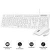 COMBO TECLADO Y RATON CON CABLE BUSINESS SLIM BLANCO SUBBLIM