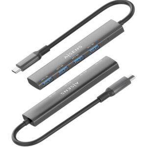 HUB TIPO C USB 3.0 4 PUERTOS AISENS