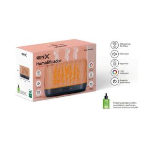 HUMIDIFICADOR AROMATIZADOR ULTRASONICO 200ML GEN-X