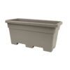 JARDINERA MAXI RECTANGULAR 80CM TORTORA ARTPLAST