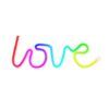 LAMPARA DECORATIVA NEON LED LOVE FOREVER