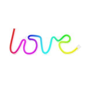 LAMPARA DECORATIVA NEON LED LOVE FOREVER