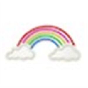 LAMPARA DECORATIVA NEON LED RAINBOW ON CLOUDS FOREVER