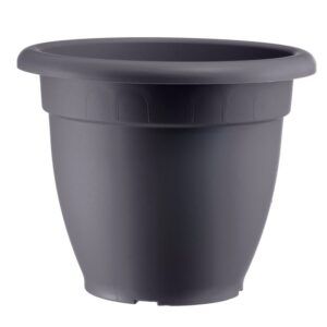 MACETA CAMPANA DIAMETRO 25CM ANTRACITA ARTPLAST