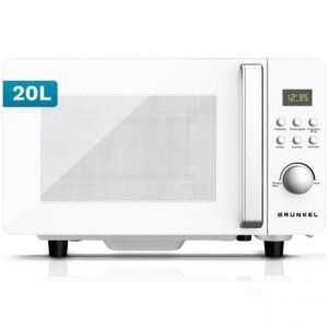 MICROONDAS SIN PLATO CON GRILL 20 LITROS 700W GRUNKEL