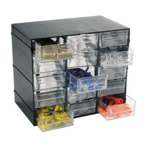 MUEBLE ORGANIZADOR PLASTICO 228X140X190MM CON 15 CAJONES ARTPLAST