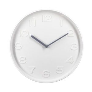 RELOJ DE PARED ALBA BLANCO 25