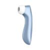 SATISFYER PRO2 + SUCCIONADOR CON VIBRACION AZUL