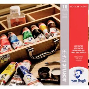 BLOCS DIBUJO Talen´s Acrilico V.GOGH 24x32 240gr. 10-Hojas