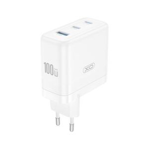 CARGADOR USB+USB-C X2 100W CE35 BLANCO XO