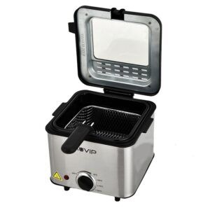 FREIDORA 1.5 LITROS INOXIDABLE 1000W MUVIP