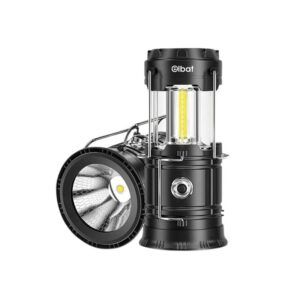 LINTERNA LED CAMPING 2 EN 1 CON GANCHO 280LM ELBAT