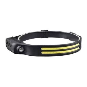 LINTERNA LED DE CABEZA FRONTAL LED 800LM + 200LM Y SENSOR DE MANOS ELBAT