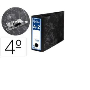 ARCHIVO Palanca Jaspeado 4º Apaisado CARTON Sin/CAJA