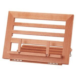 ATRIL SUJETALIBROS MADERA 330X270X65